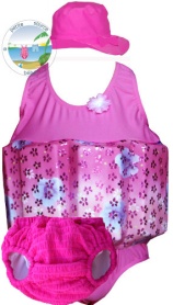 maillots-de-bains-bébé-fille-flottant